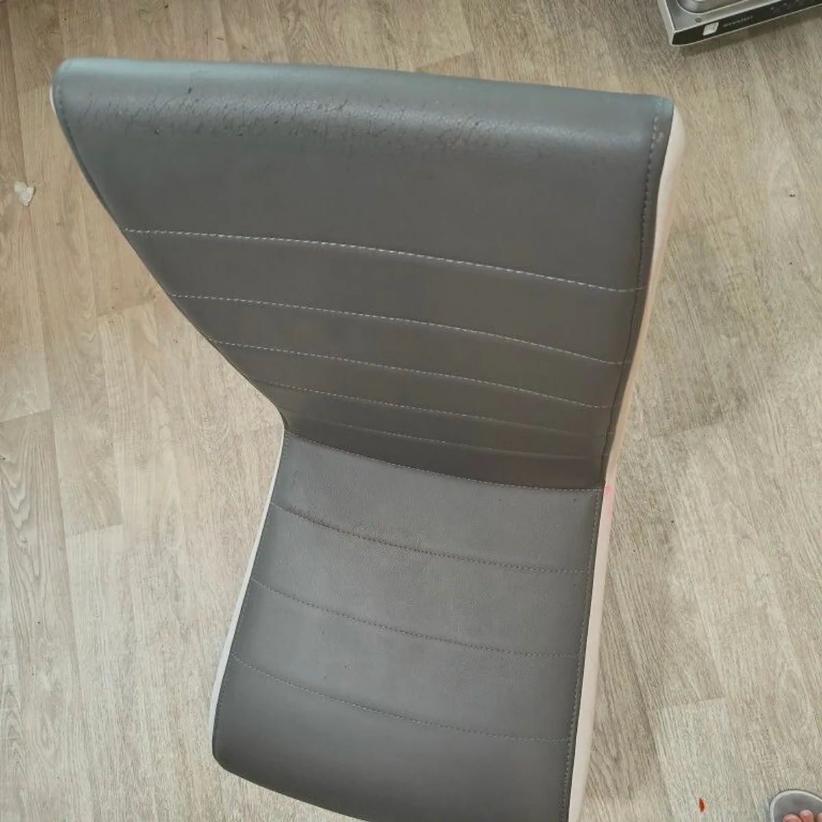 Dining Chairs  Faux Leather with covers - Image 2