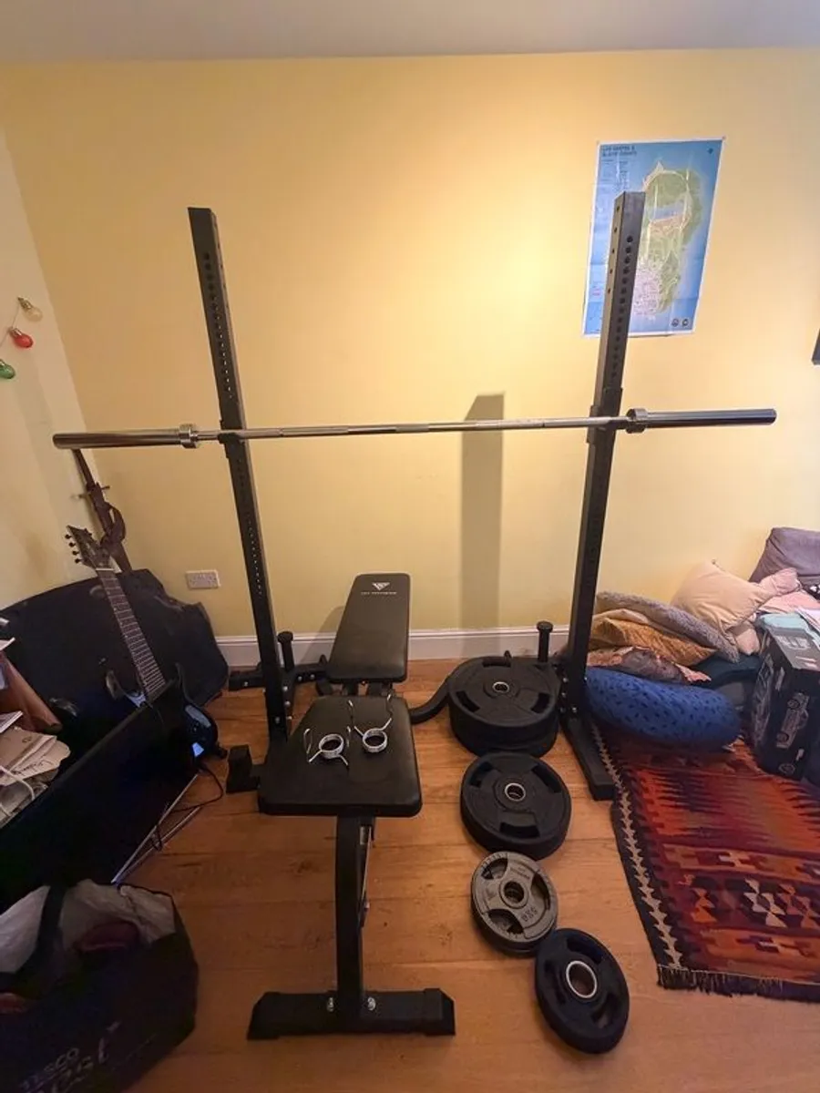squat and bench set - Image 1
