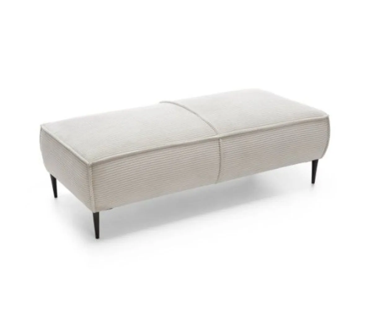 Torino Luxury Rectangular Pouffe Large 140/65 cm - Image 2