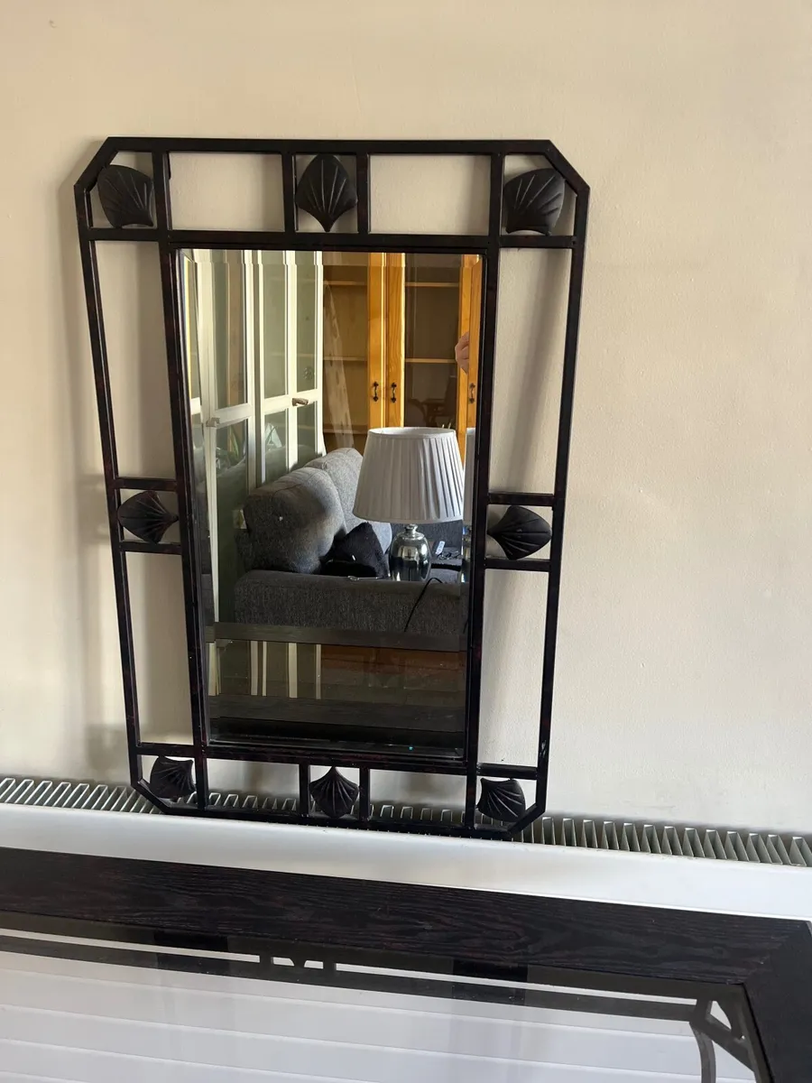 Console Table and Mirror - Image 2