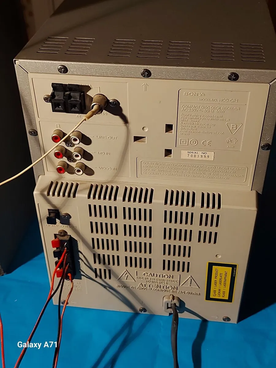 Sony Hifi Stereo System, Model CMT-CP1 - Image 3
