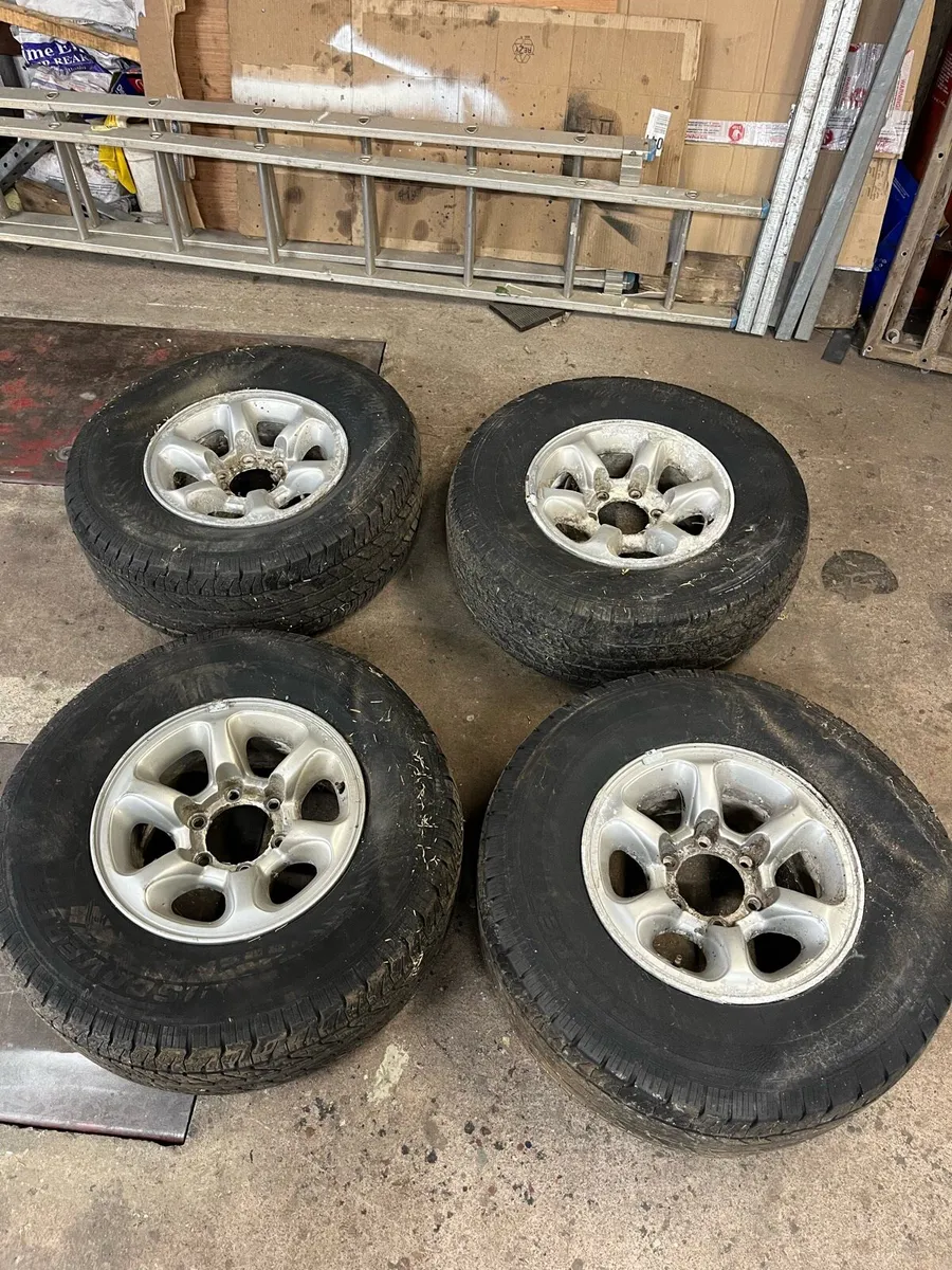 Mitsubishi Pajero 1996 alloys - Image 1