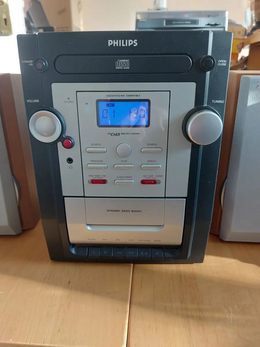 Philips HiFi Stereo System, Model FW-C143 - Image 1