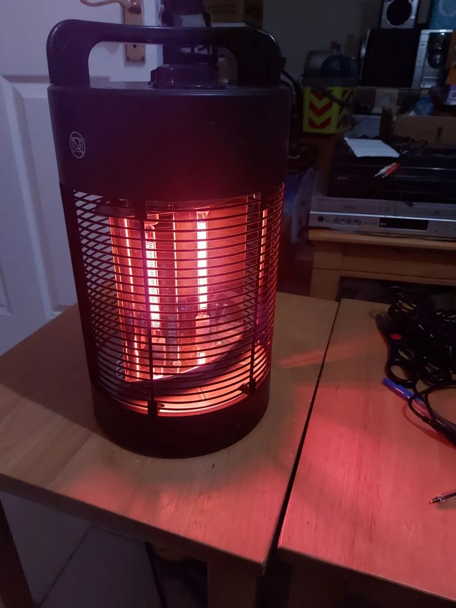 NEW Gardenline 700W Portable Patio Twin Bar heater - Image 1