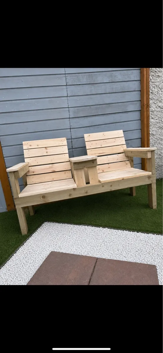 Handmade Companion Bench - Image 1