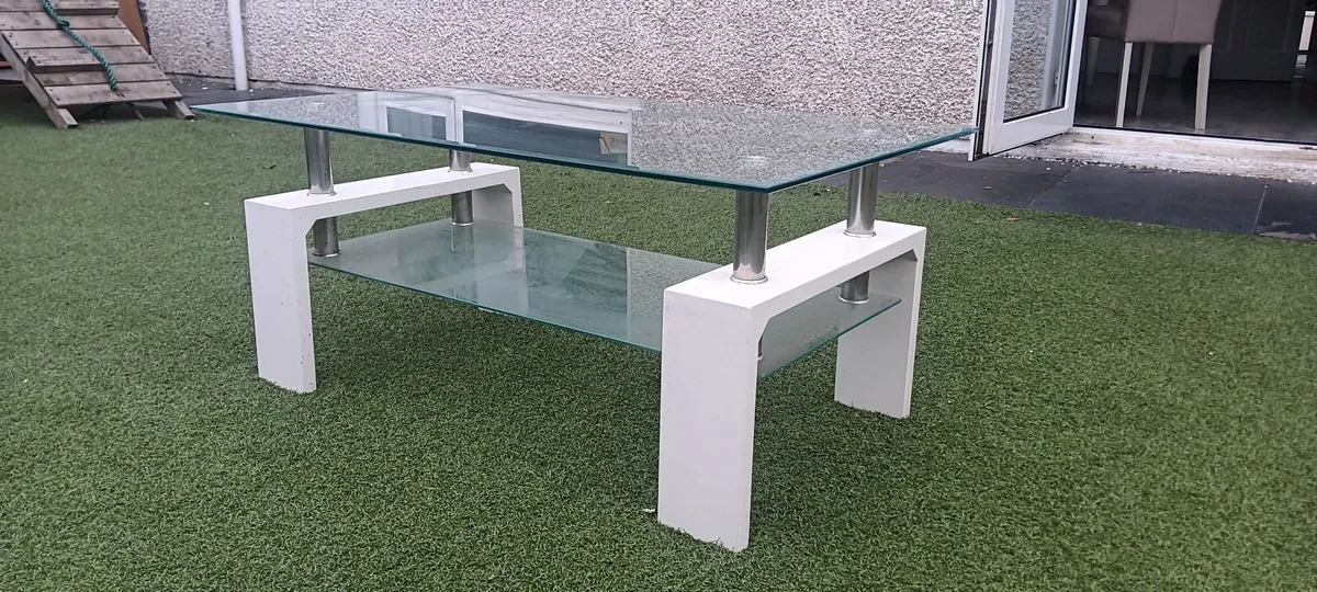 Glass Coffee Table - Image 2