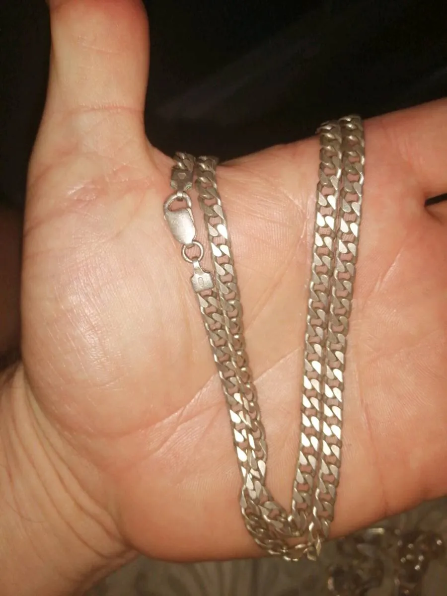 Unisex silver chain - Image 2