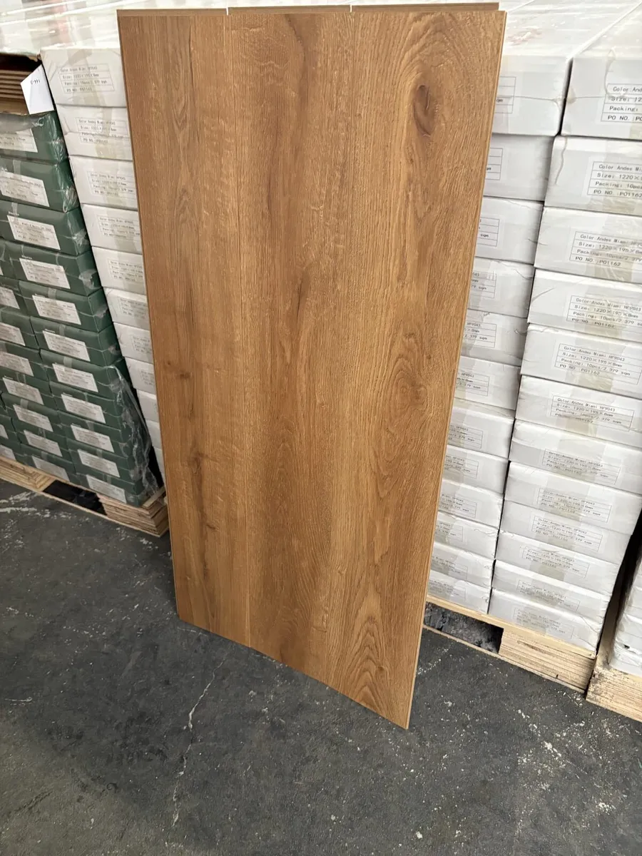 New laminate flooring
