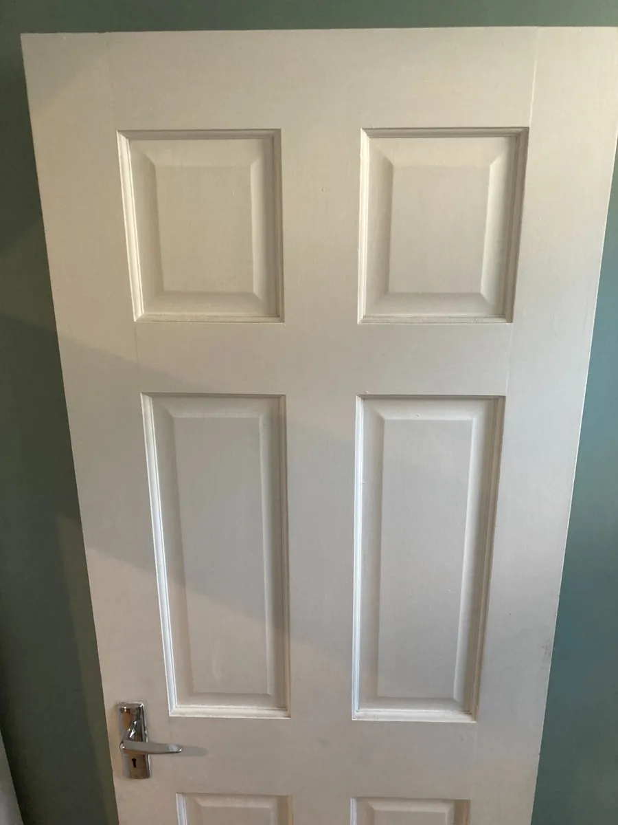 White Wooden Door - Image 3