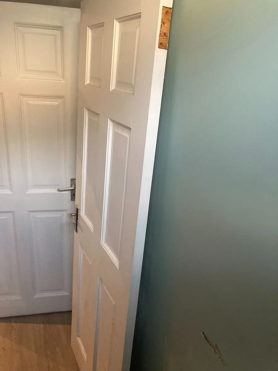 White Wooden Door - Image 2