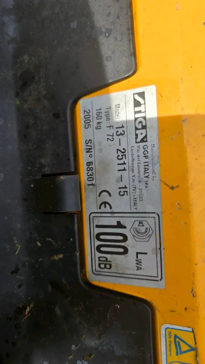 Stiga tractor mower - Image 3