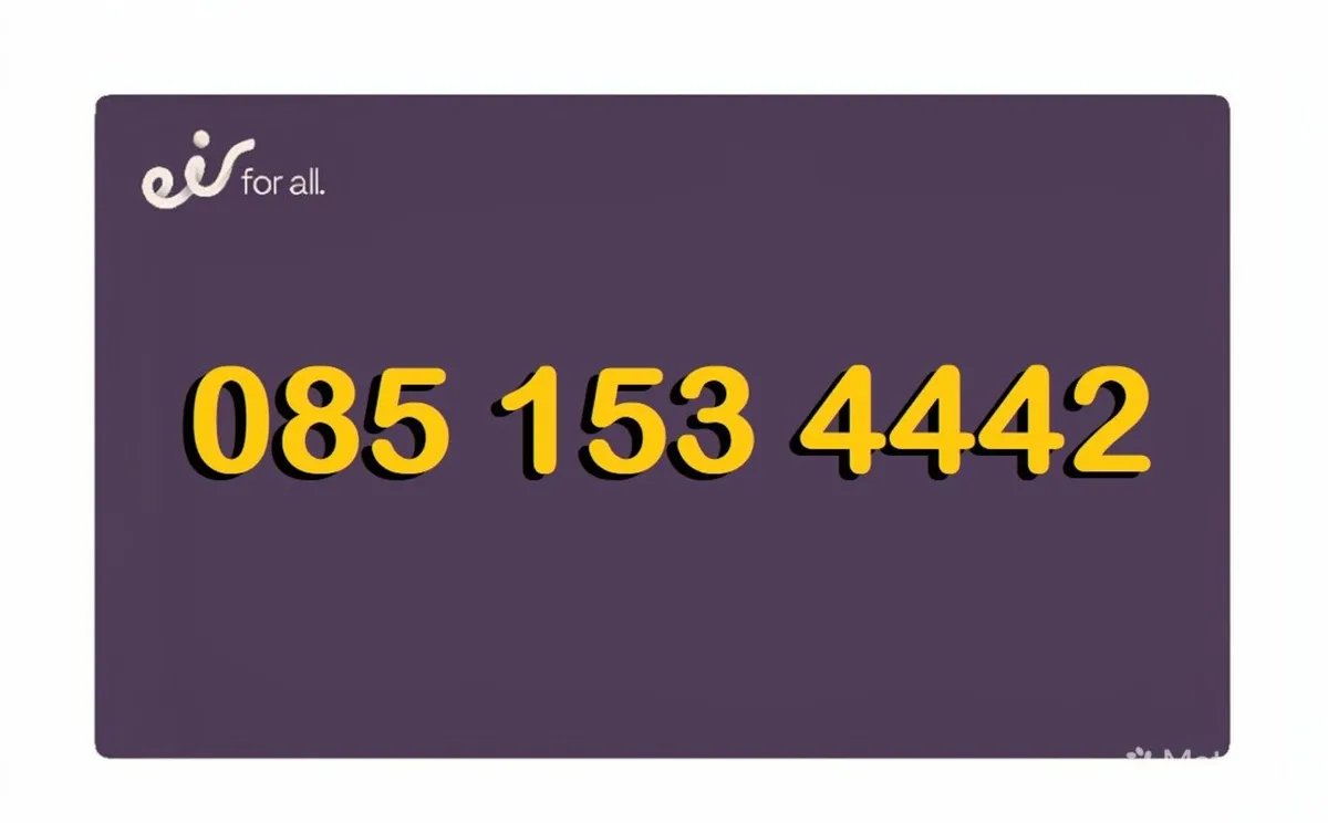 Vip, Gold, Platinum, Easy 444 Mobile Number