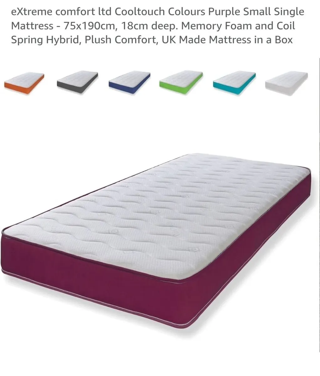 Small single mattresses x2 - Image 2