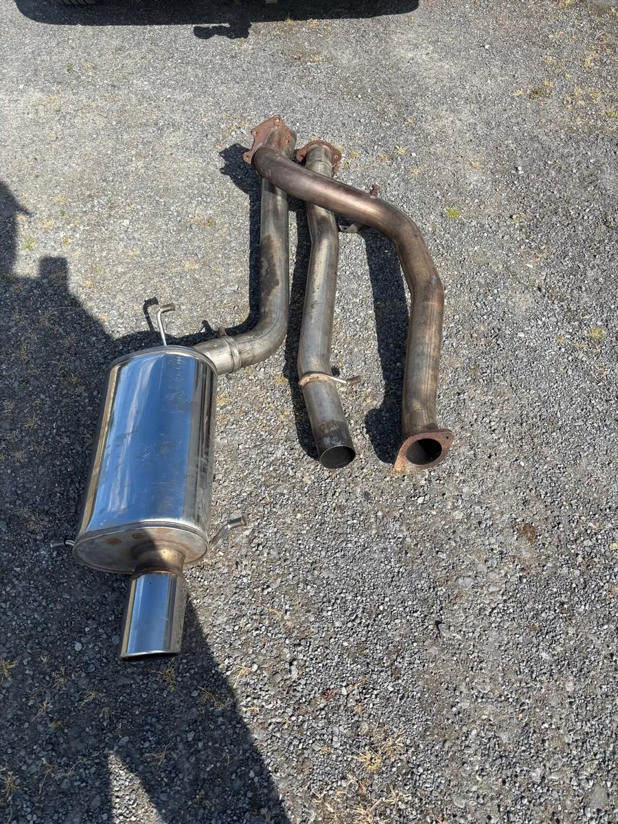STI Subaru Exhaust system