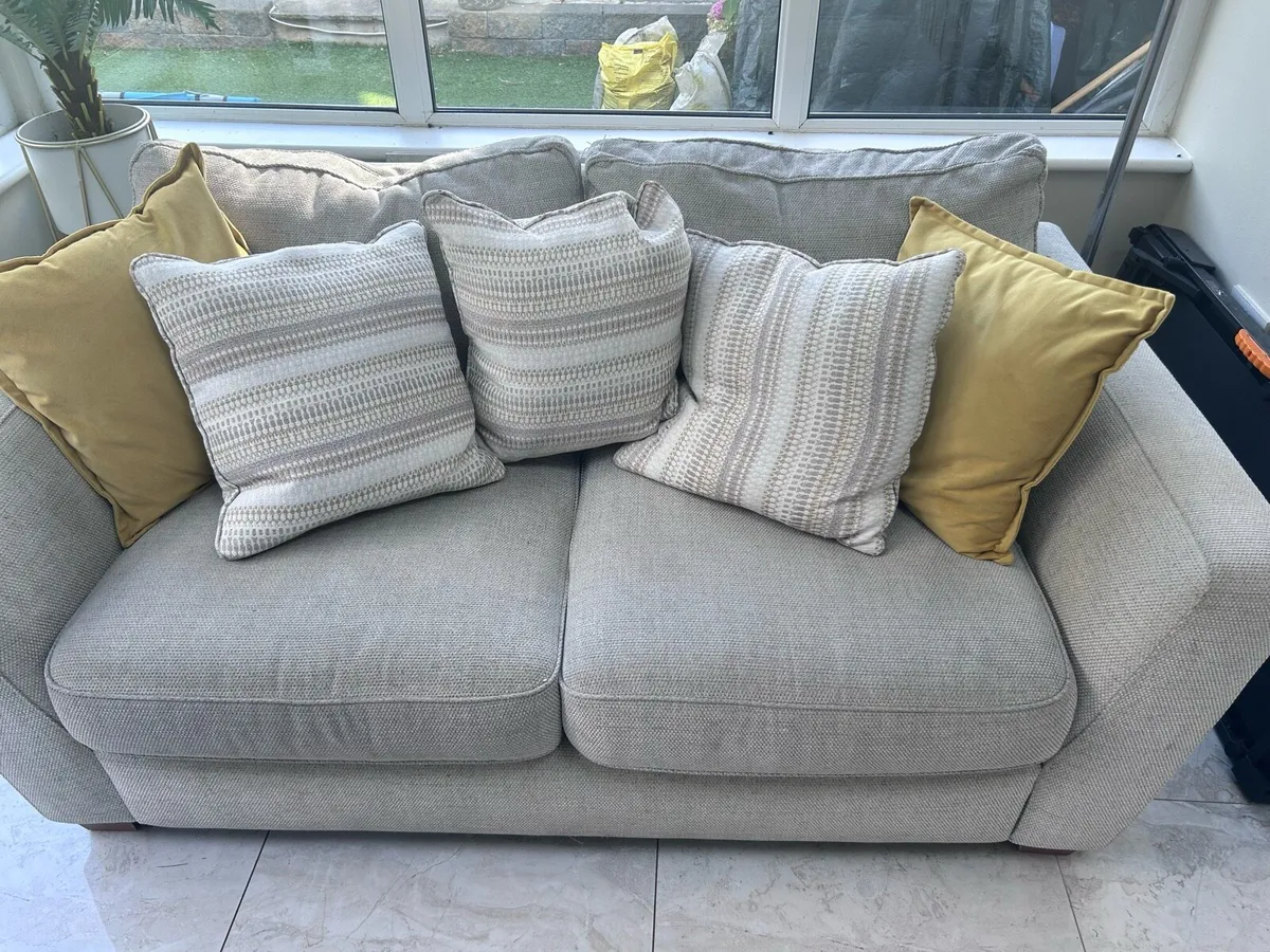 Sofa and snuggle chair - Image 1
