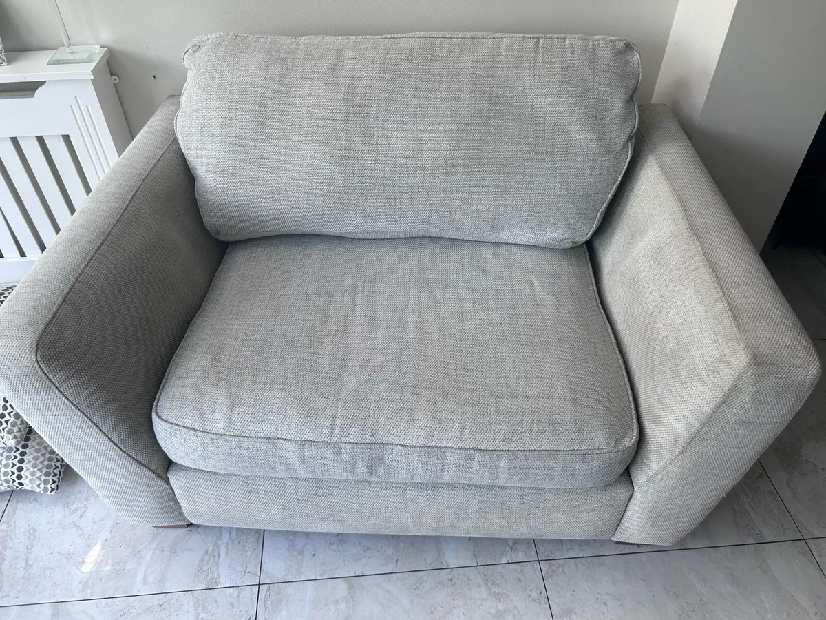Sofa and snuggle chair - Image 4