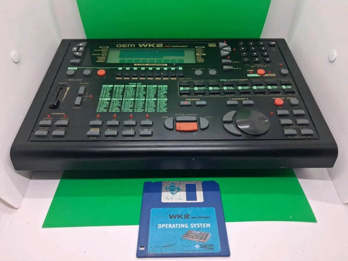 WK2 MODULE EXPANDER REALTIME MIDI ARRANGER VINTAG - Image 1