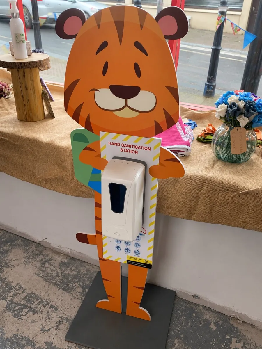 Children’s Hand Sanitiser Station – Tiger Design