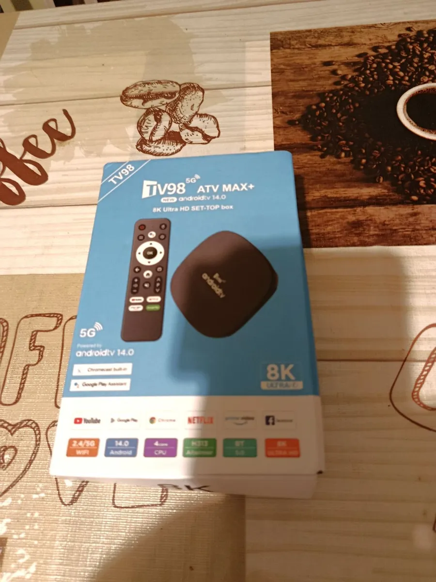 Android TV Box Android 14 Brand New
