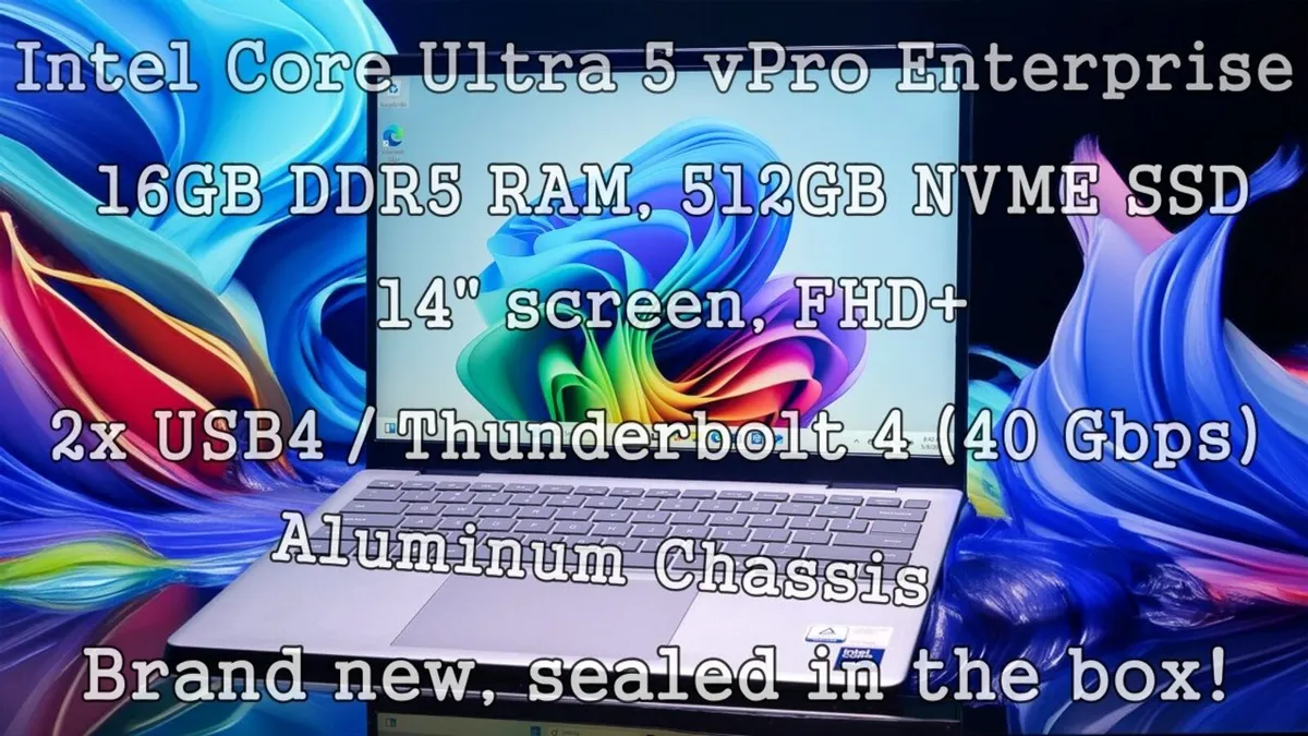 Dell Pro 14 Plus laptop, NEW, warranty > Jan. 2029 - Image 1