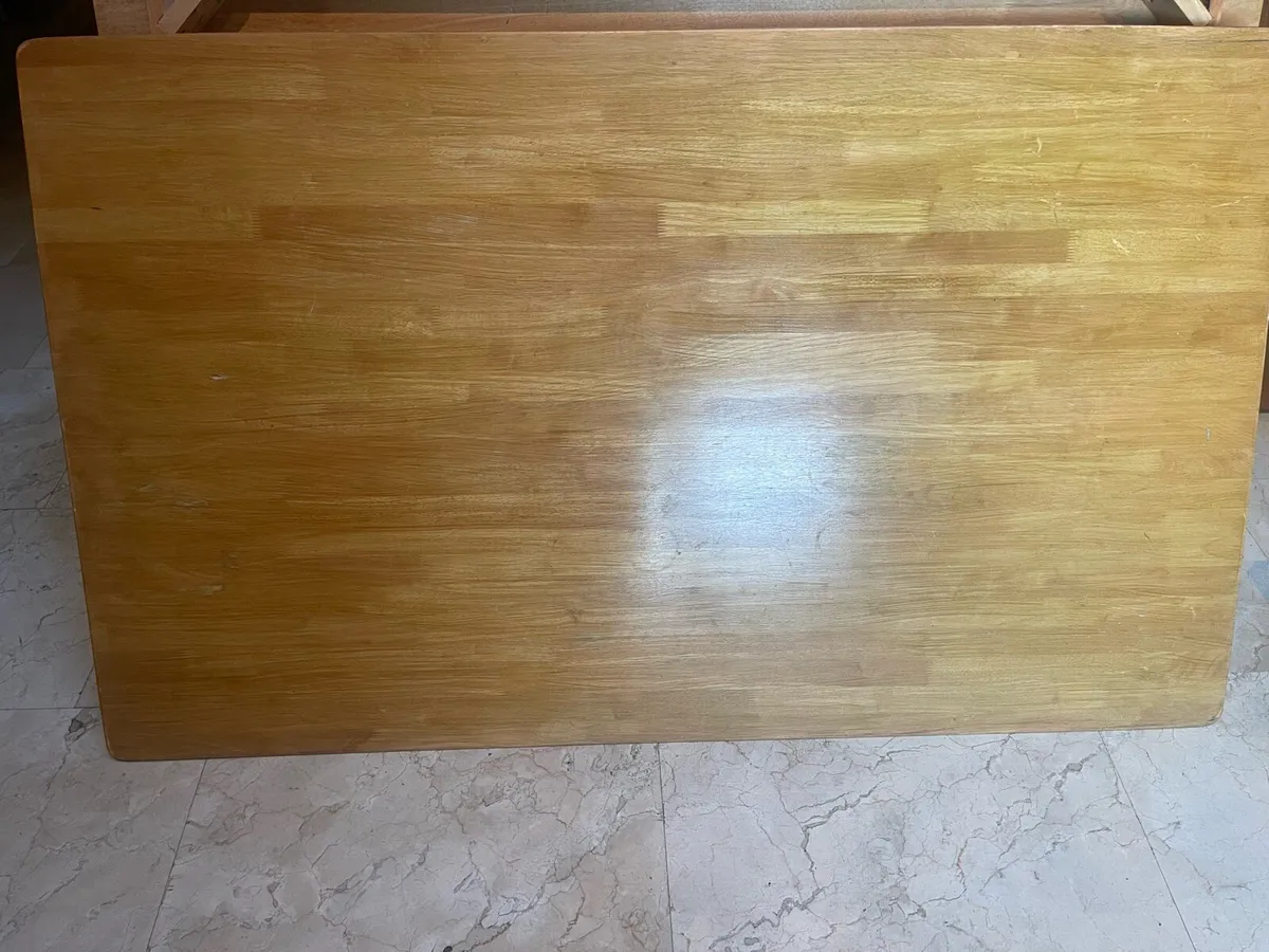 Very Solid 5Ft Kitchen Dining Table - Can Deliver - Image 3