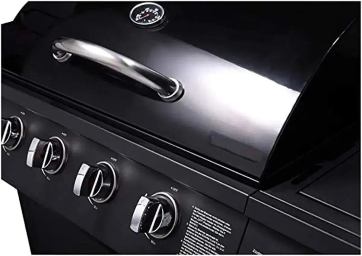 Barbecue Gas Grill 4+1 Burner with Side Burner - Image 2
