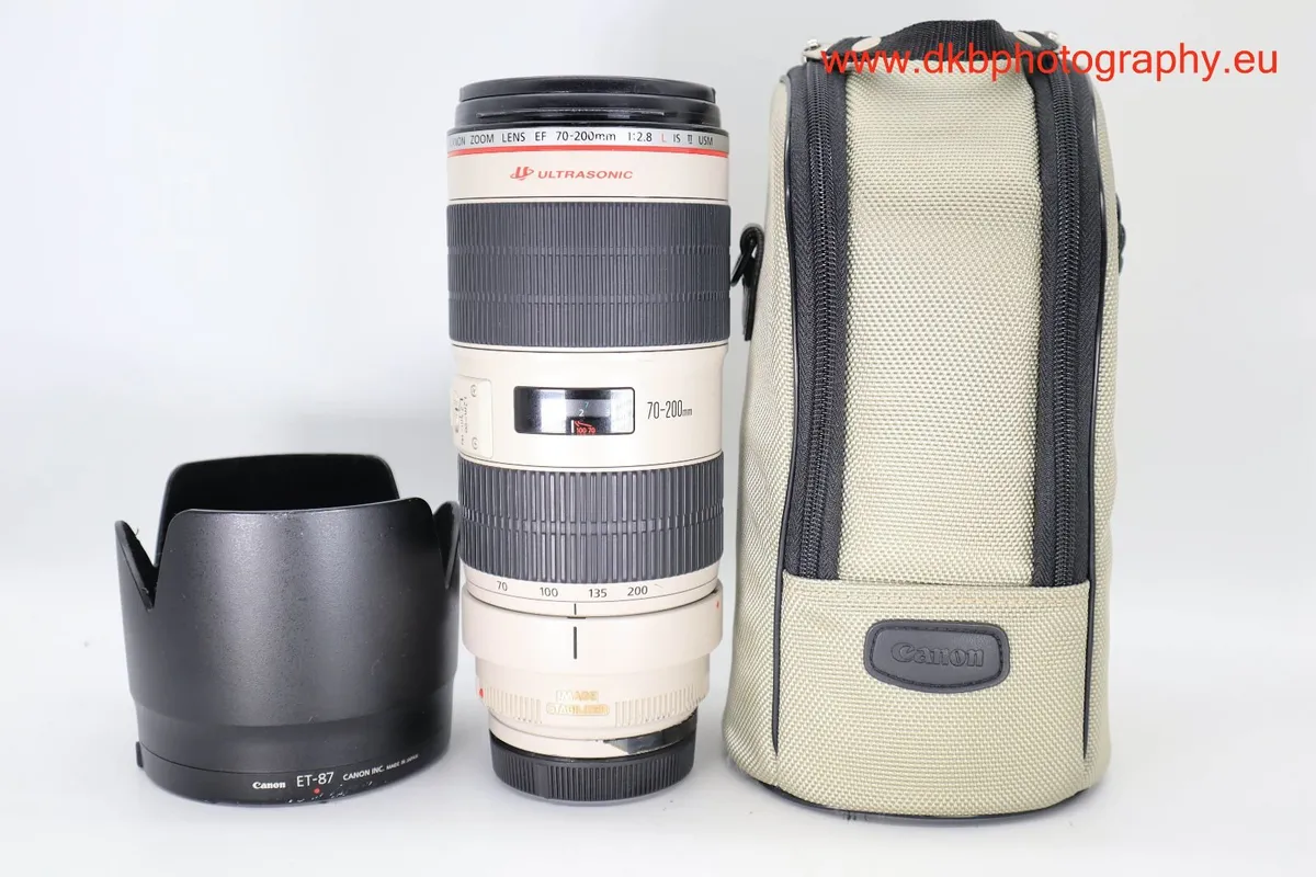 CANON EF 70-200mm F2.8L II IS USM LENS #0627 - Image 1