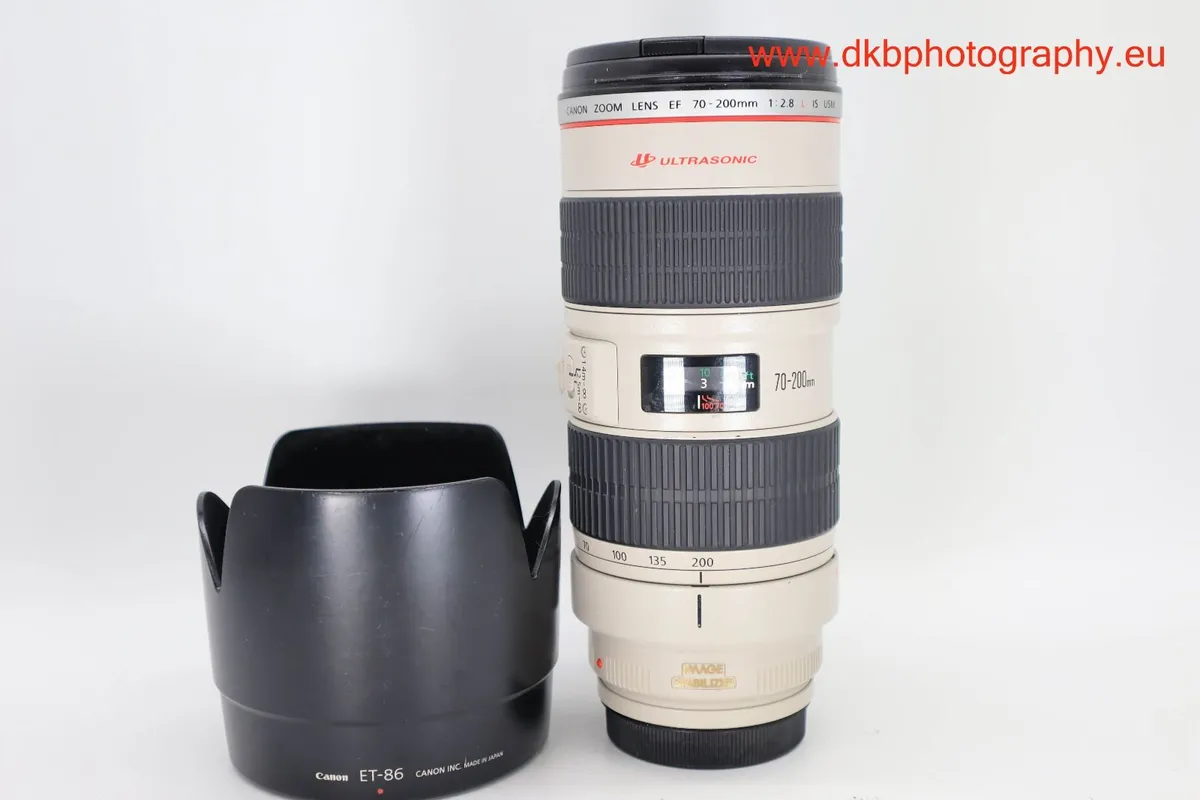 CANON EF 70-200mm F2.8L IS USM LENS #0629 - Image 1
