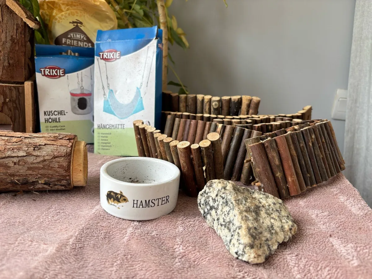 Hamster Cage Enrichment/Toys/water bowl etc - Image 3