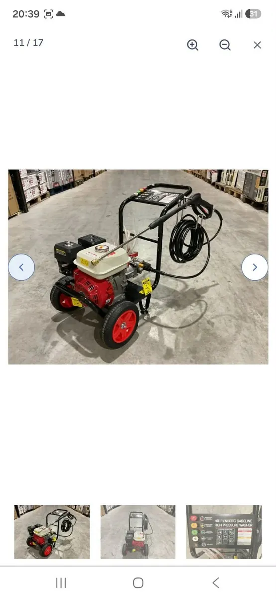 Huttenberg high pressure washer priced - Image 3