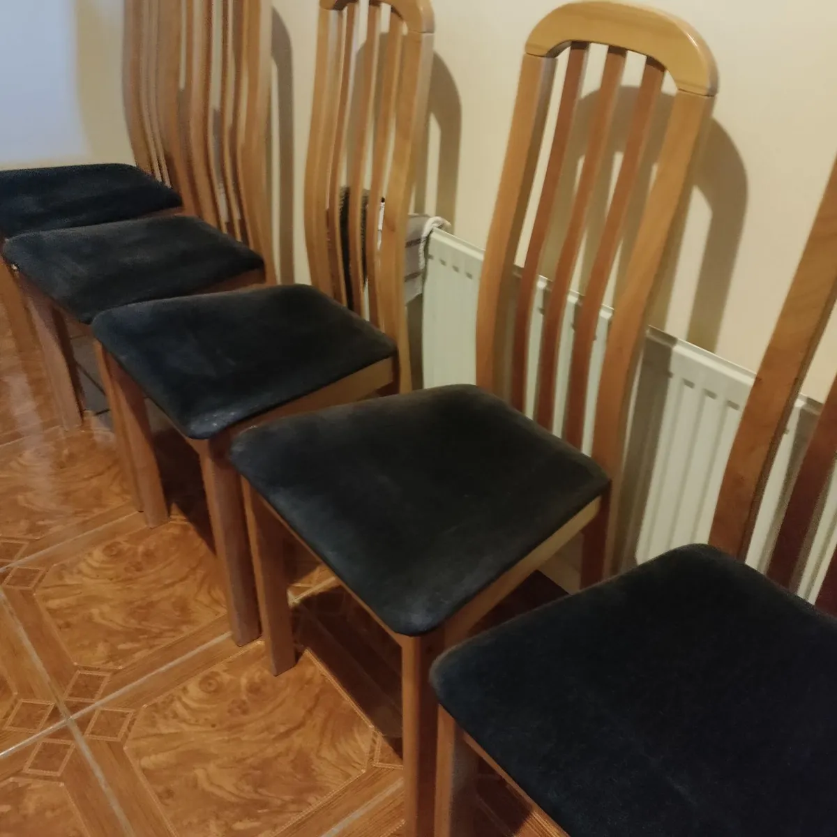 Set of Danish dining chairs - Image 1