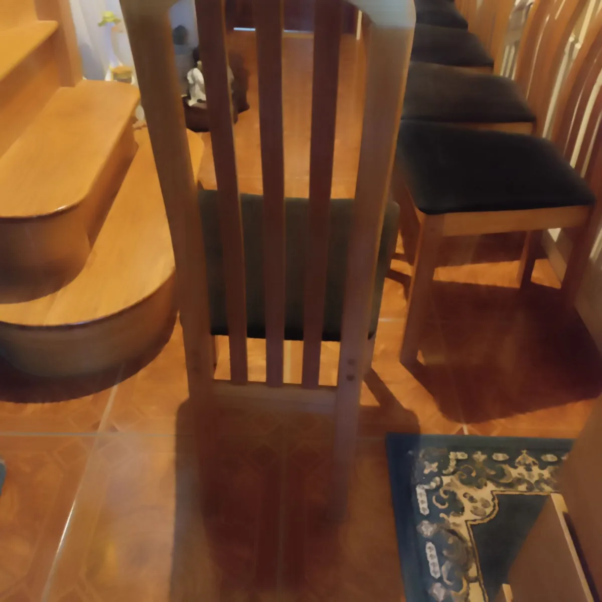 Set of Danish dining chairs - Image 4