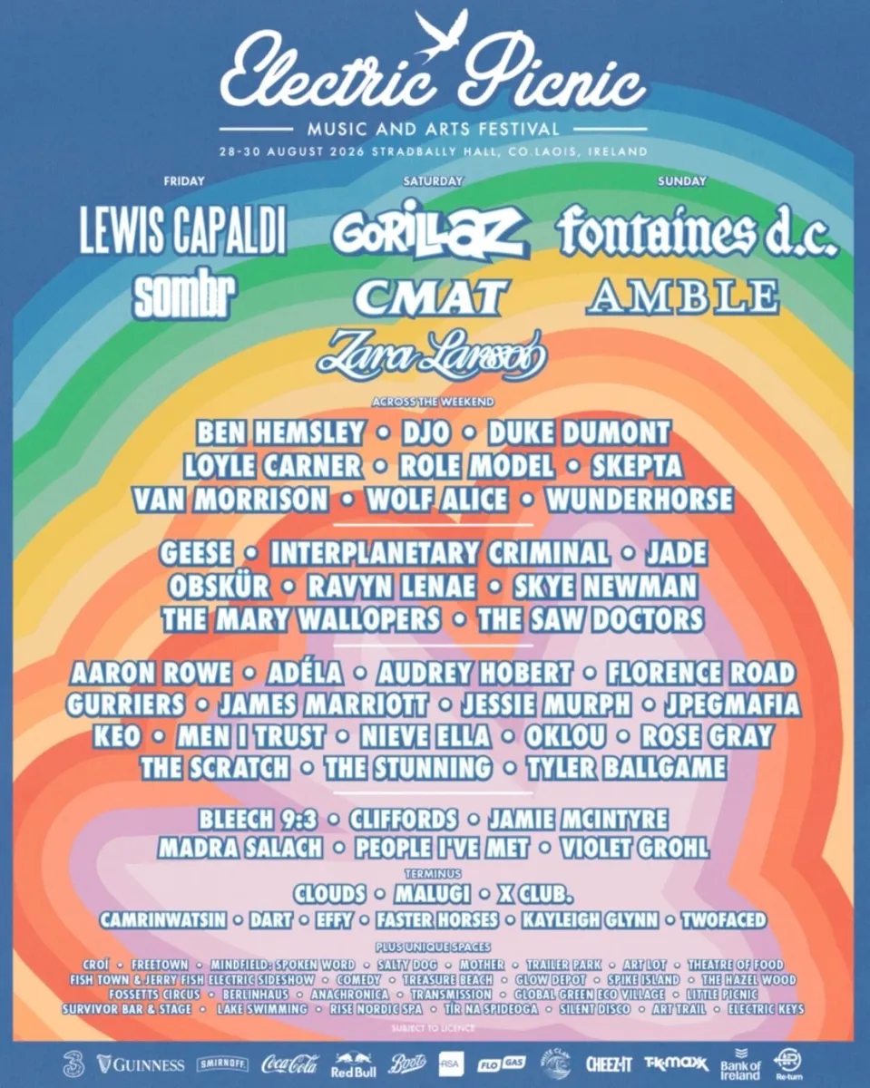 Electric Picnic Weekend Ticket