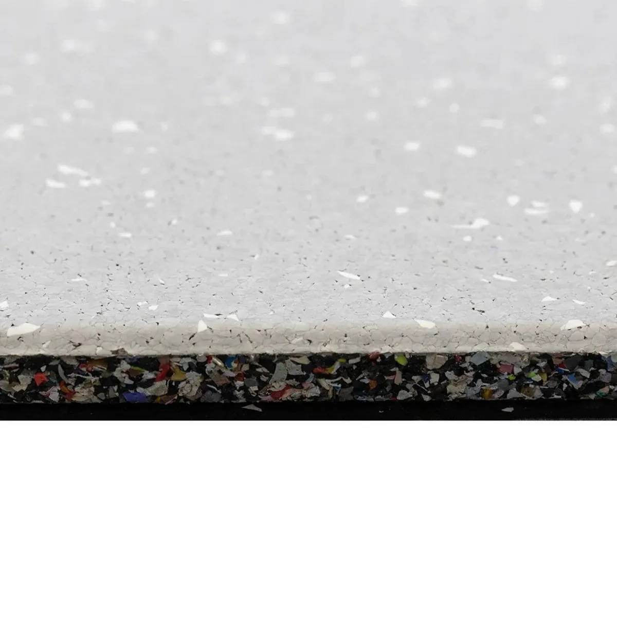 Lux: Glacier 15mm 1m² Rubber Gym Flooring Tiles - Image 2