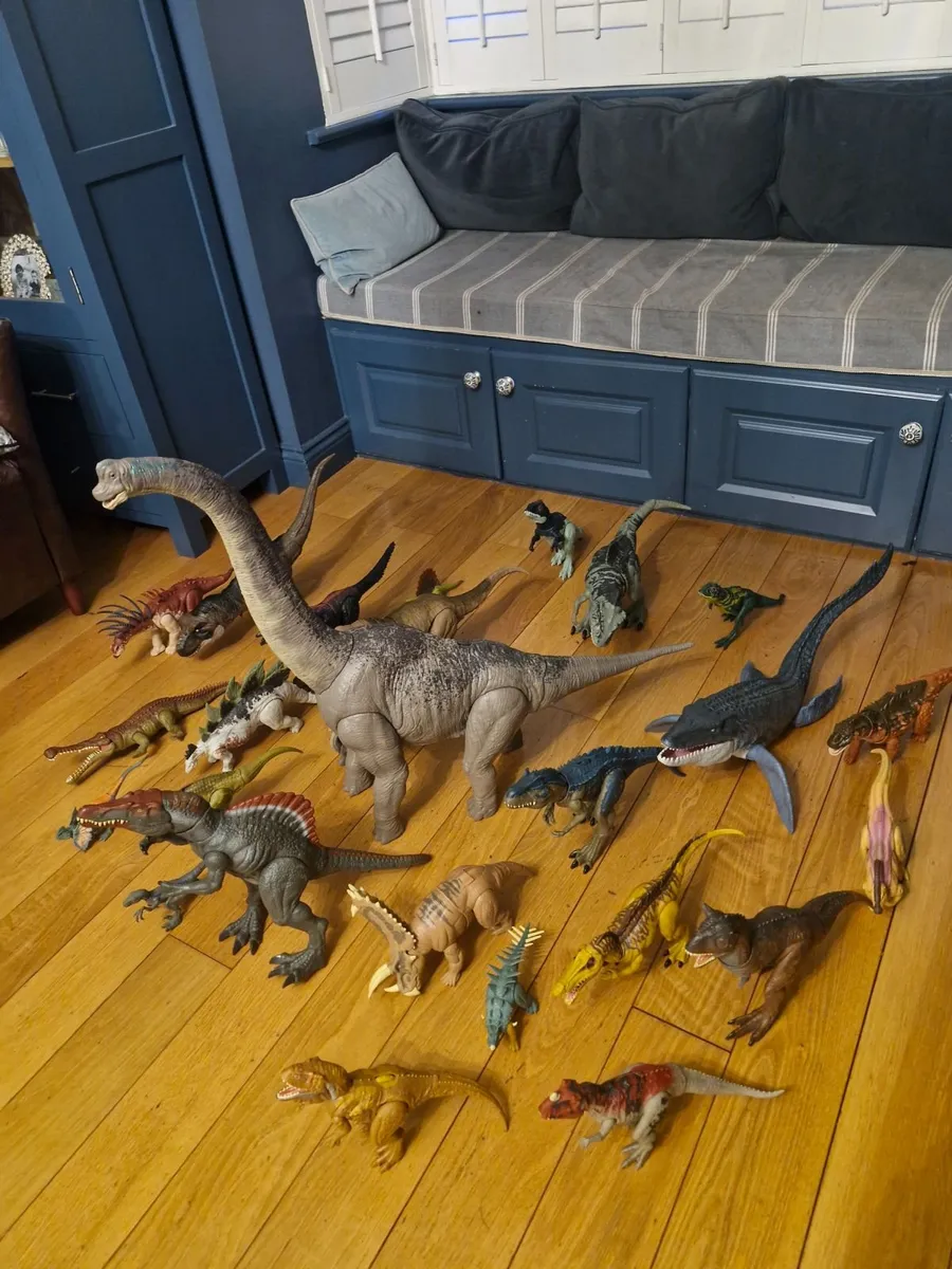Full Mattel Dinosaur Toy Collection. - Image 1