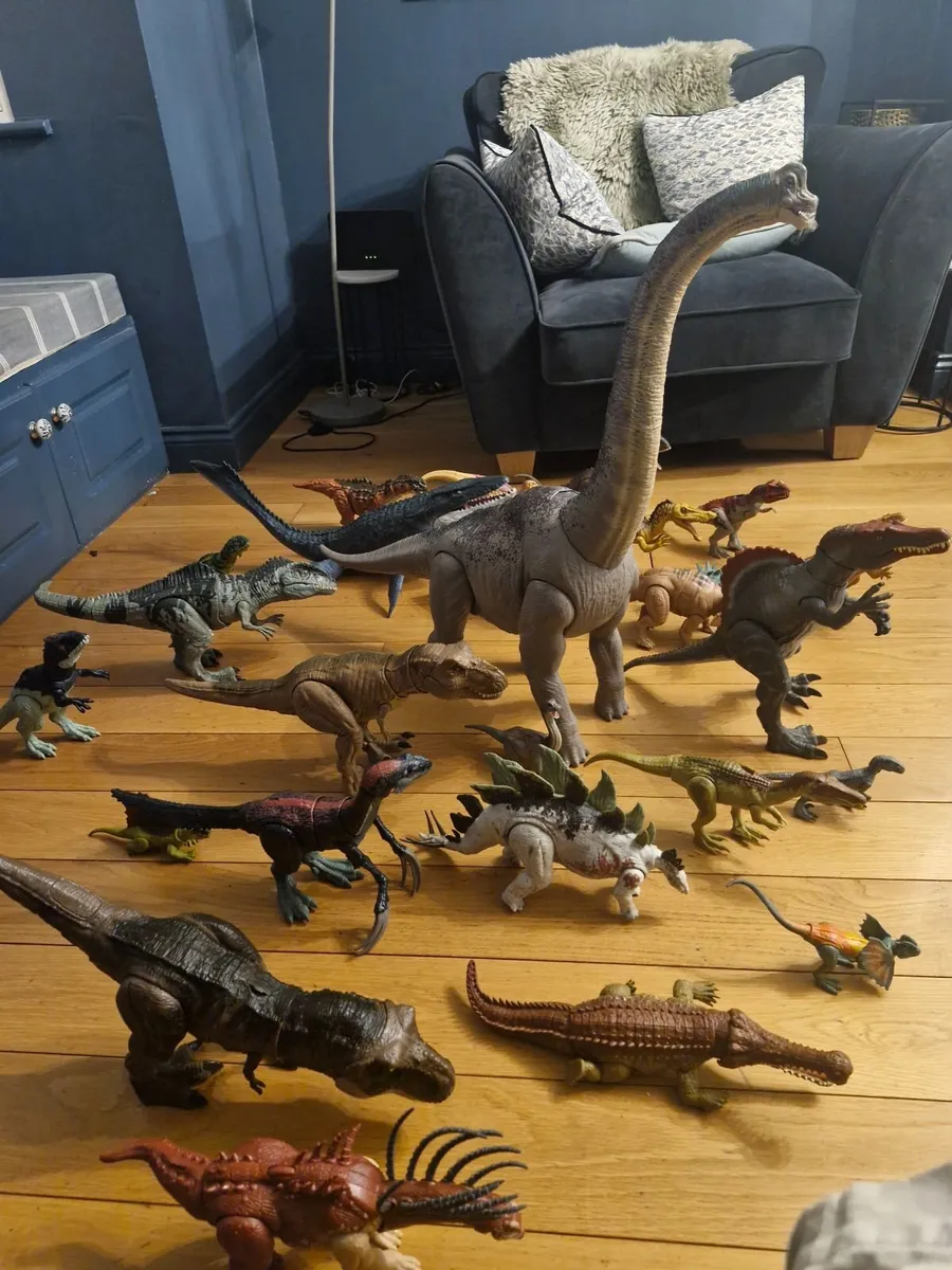 Full Mattel Dinosaur Toy Collection. - Image 3