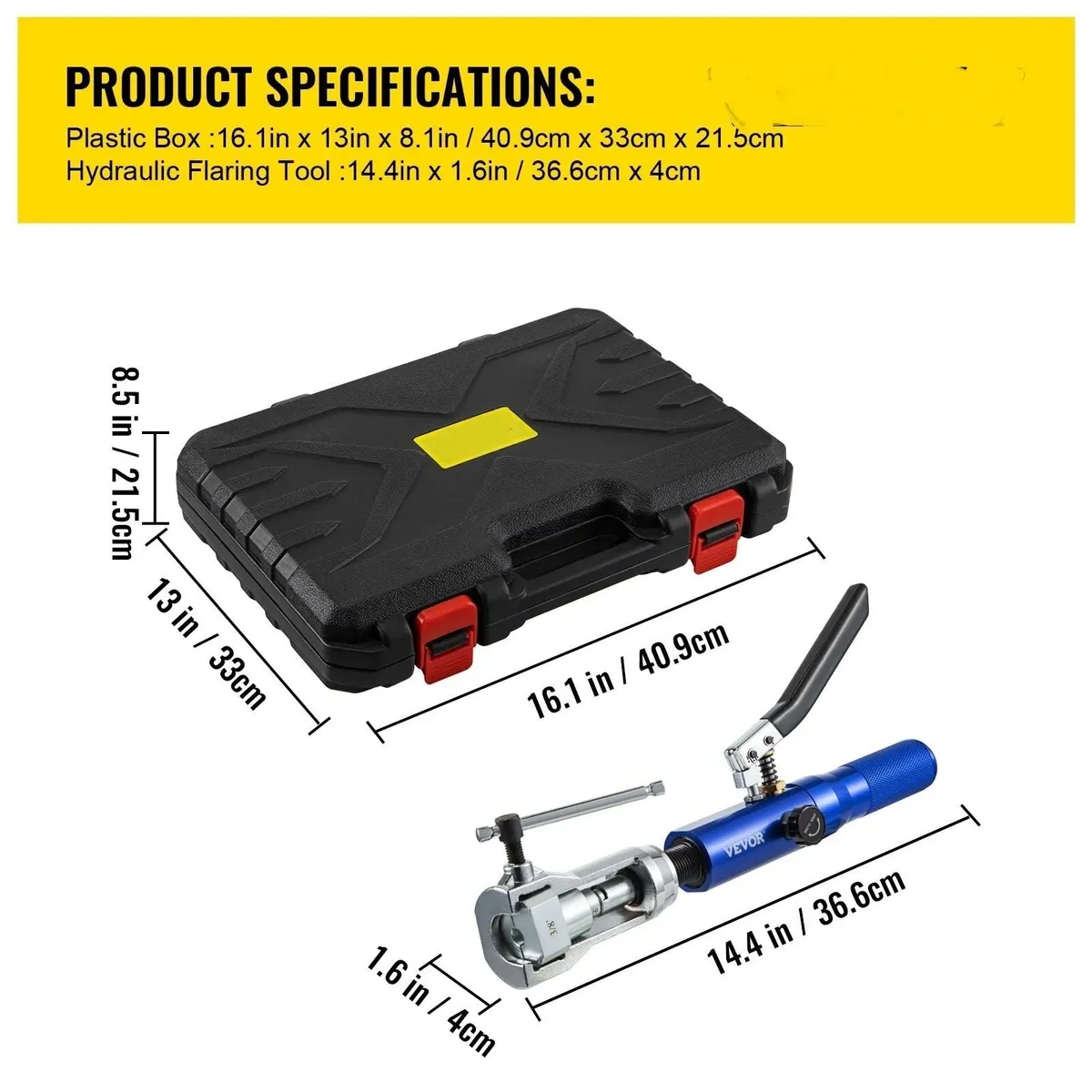 Hydraulic Brake Line Flaring Tool 30 Piece Set - Image 1