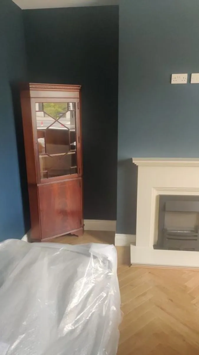 Vintage mahogany solid wood cabinet