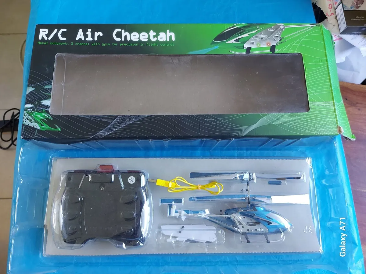 RC Remote control Helicopter Air Cheetah 3 channel - Image 1