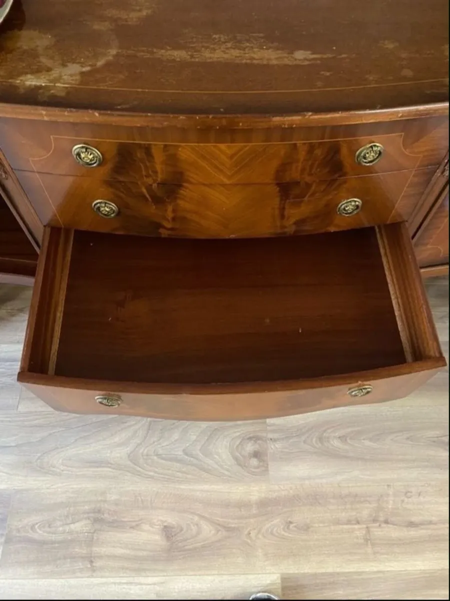 Vintage Mahogany Sideboard - Image 2