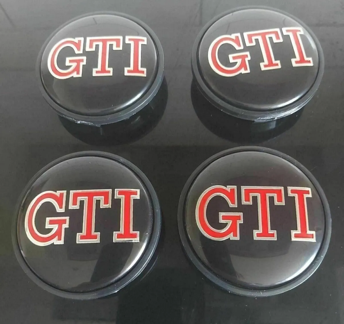 VW GTI Centre Caps - FREE POST - Image 1