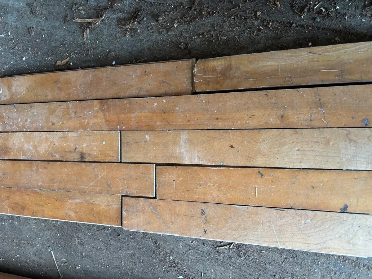 Maple flooring - Image 1
