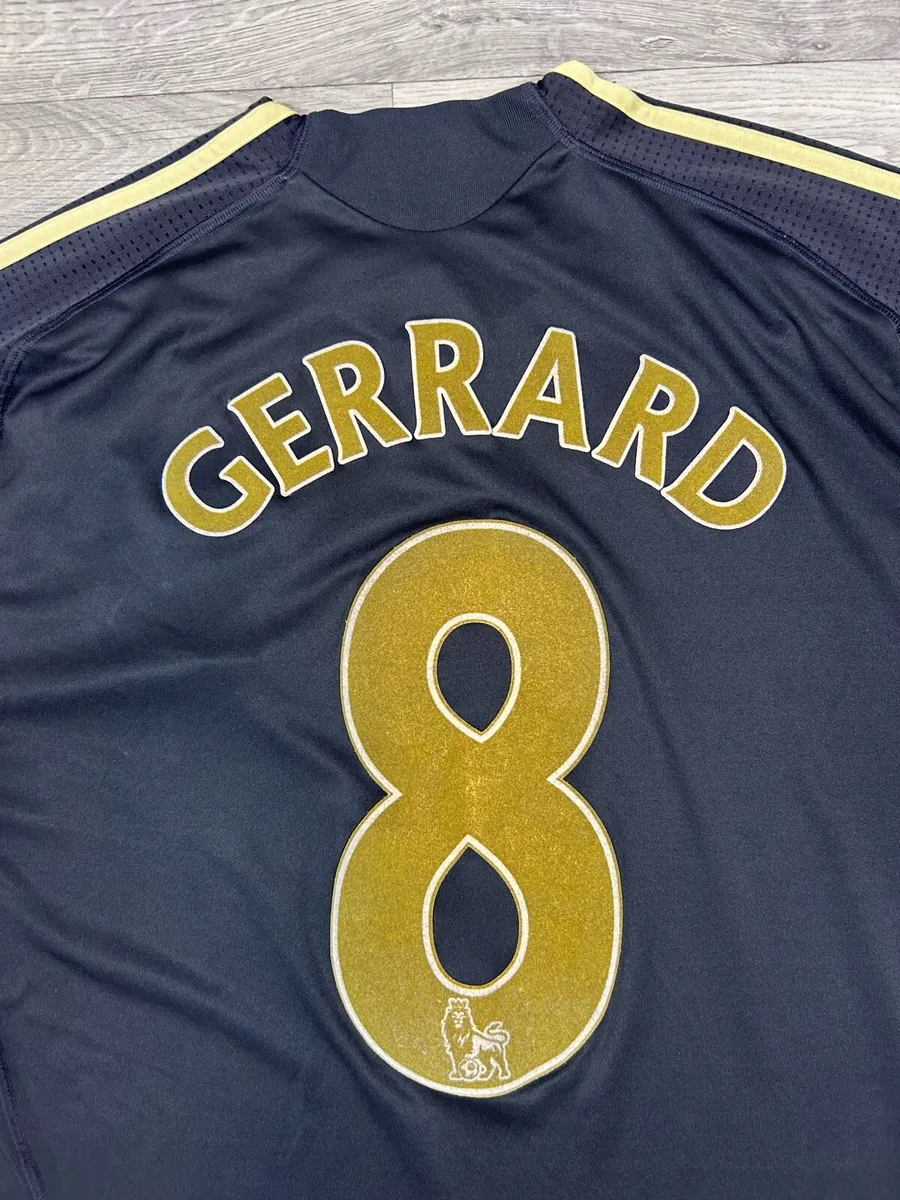 Vintage 2009 Liverpool Gerrard Player Issue Jersey - Image 2