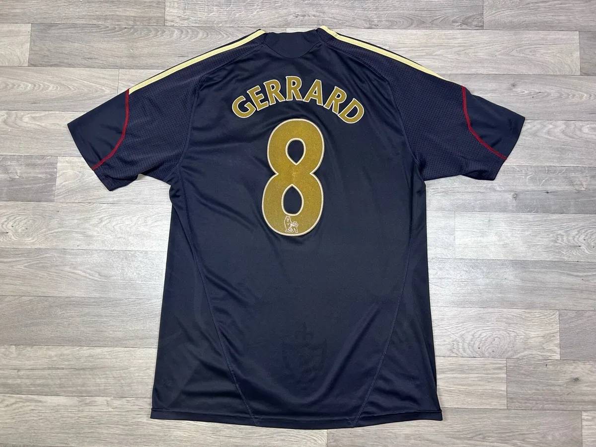 Vintage 2009 Liverpool Gerrard Player Issue Jersey - Image 1