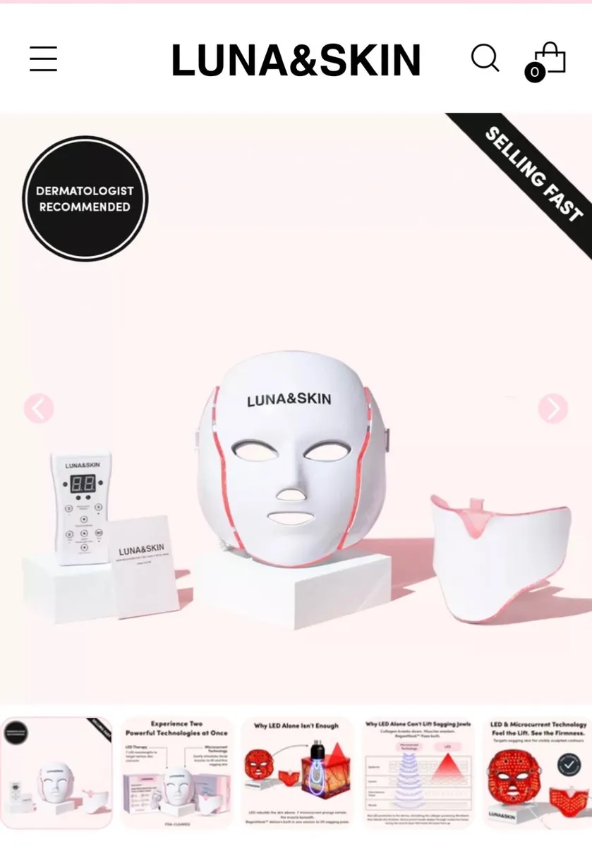 LED Mask - Face and Neck - Image 1