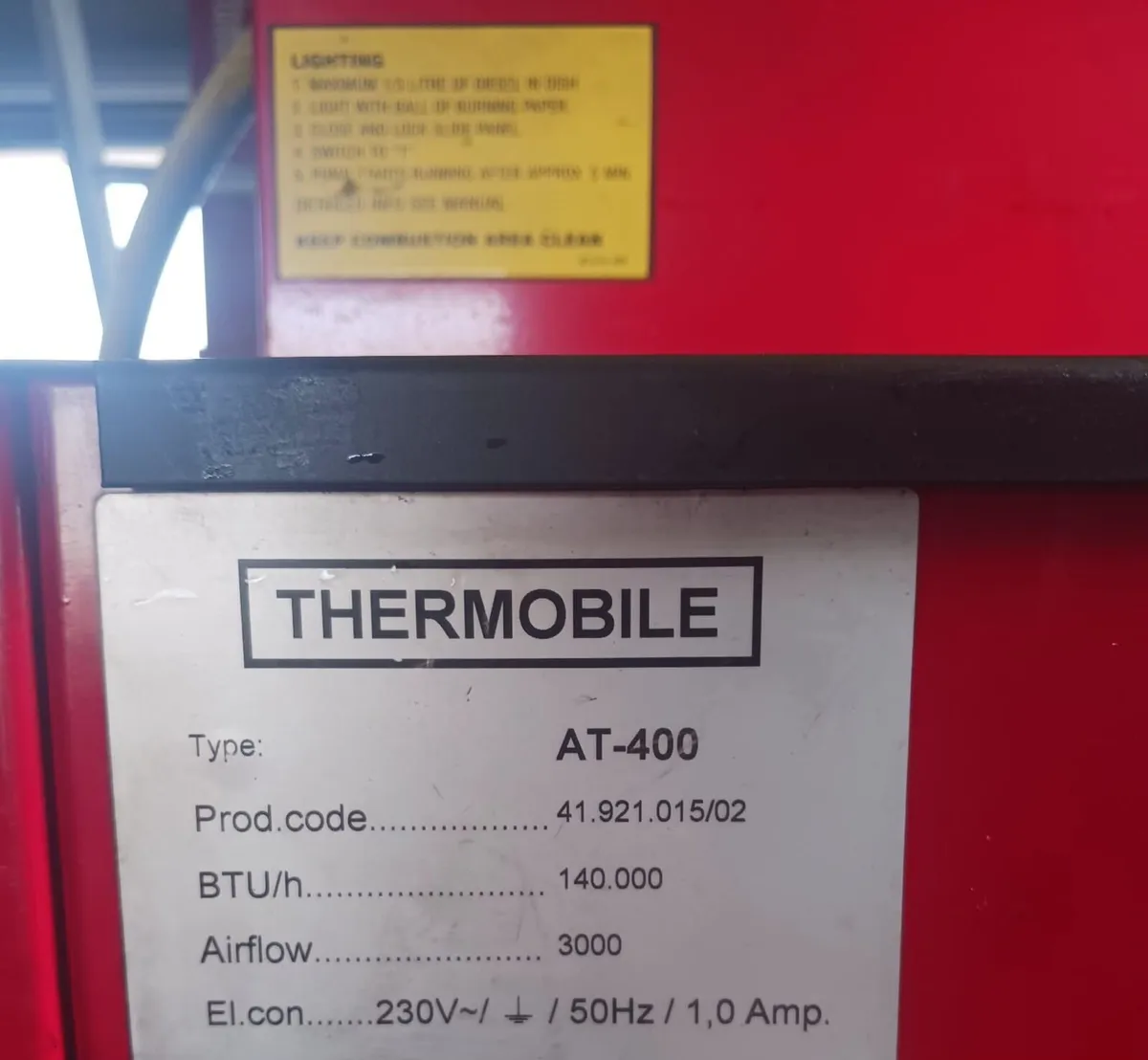 Waste oil heater - Image 2