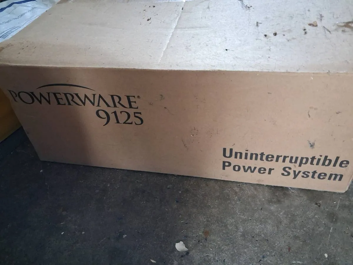 Powerware 9125 tower new in box - Image 3