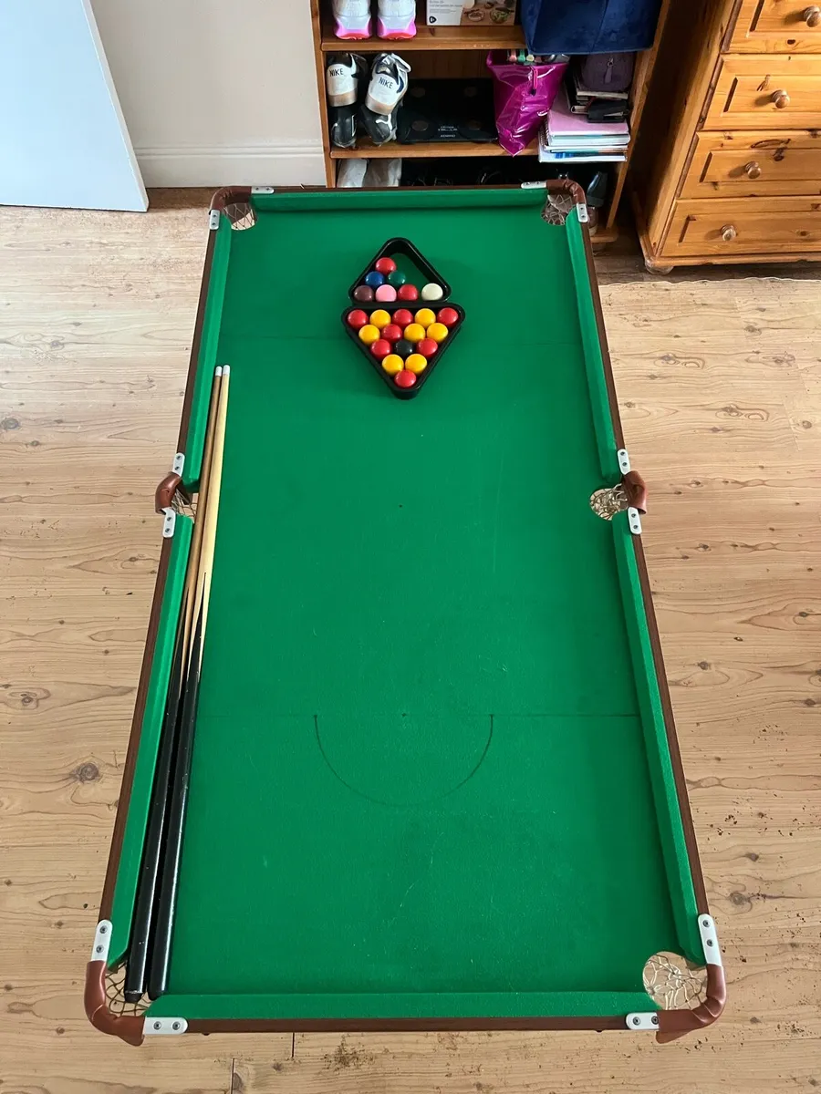Pool/Snooker Table-Collection Only - Image 1