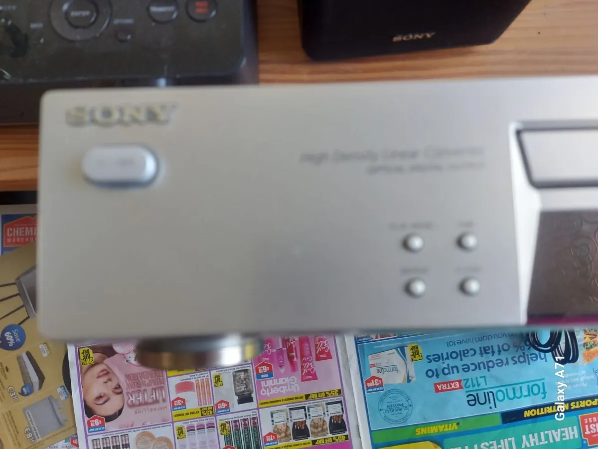 Sony Compact Disc Player, Model CDP-XE270 - Image 4