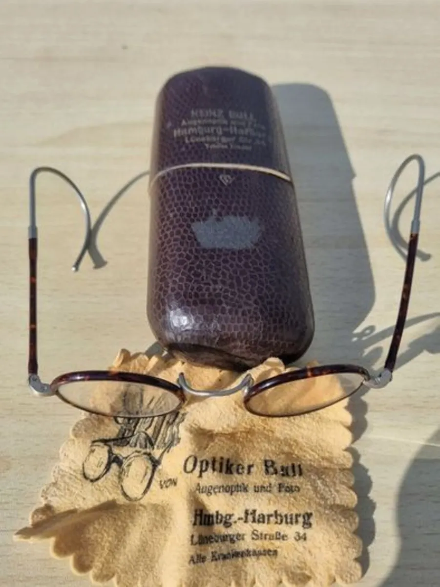 Authentic pre-war German prescription glasses - Image 3